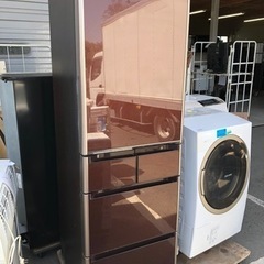 北九州市内配送無料　保証付き 日立 HITACHI R-S4200F XT [Sシリーズ 真空チルド （401L・右開き） 5ドア クリスタルブラウン]