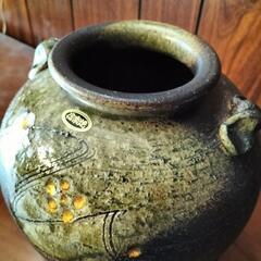 信楽焼花器の画像