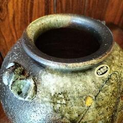 信楽焼花器の画像
