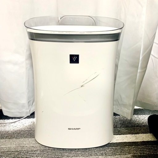 【中古】SHAP 薄型空気清浄機 高濃度プラズマクラスター7000搭載 FU-H50
