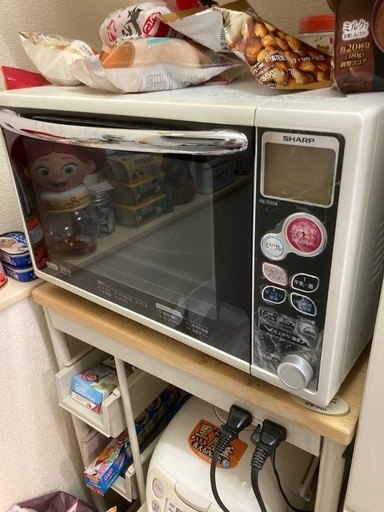 シャープのオーブンレンジ　電子レンジ機能は不可