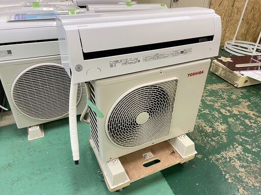 ★東芝★ 2.2kw 2020年 RAS-G221M TOSHIBA 6畳用 リモコン付 エアコン ルームエアコン 熱中症対策 生活家電 福島 郡山市 a
