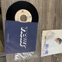 松山千春　長い夜　レコードの画像