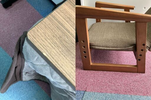 【決まりました！】1人用こたつセット