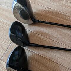 【トリデン様打合せ中】ドライバーなどウッドセット３本。パター1本の画像