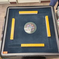 全自動麻雀卓　折りたたみ　33mm牌×2面【引き取りのみ】