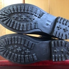 【値下げしました】【レインブーツ レディースM】サイドゴア　レインシューズ　黒の画像