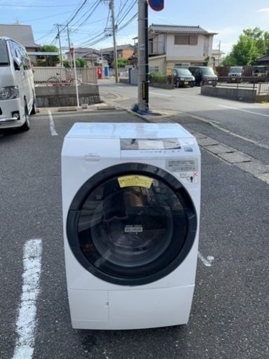 北九州市内配送無料　保証付き 日立 HITACHI BD-S3800L W [ビッグドラム ななめ型ドラム式洗濯乾燥機（10.0kg） 左開き ホワイト]