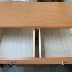 ※終了※木製 ナチュラルカラー 衣類収納 タンス 収納家具 引き出し収納 桐タンスの画像