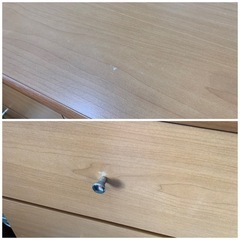 ※終了※木製 ナチュラルカラー 衣類収納 タンス 収納家具 引き出し収納 桐タンスの画像