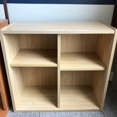可動式棚　カラーBOXの画像