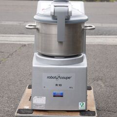 【ヤ取終了9/9】≪yt693ジ≫ 美品 ロボクープ 業務用カッターミキサー R-10E 容量11L 三相200V robotcoupe/FMI/エフエムアイ/厨房機器 50514-11の画像