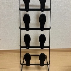 シューズ　スリッパ　ホルダー　玄関　珪藻土