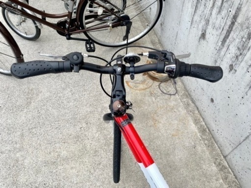 GRAPHIS クロスバイク 6段変速 イタリアカラー 中古自転車 