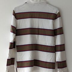 ☆古着　カンタベリー　ボーダーシャツ　　Ｌサイズ　中古品　の画像