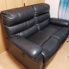 電動リクライニングソファ　二人掛け≪値下げ≫