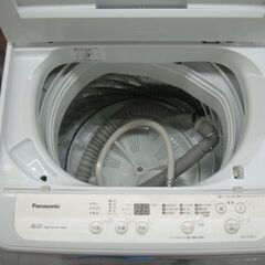 【店頭受け渡し】　Panasonic　全自動洗濯機 6.0kg　NA-F60B13　2020年製　中古品　￥18,480の画像