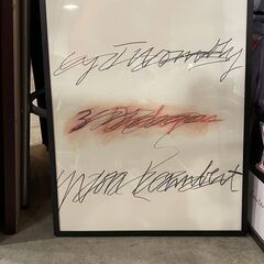 ✨🔔期間限定・特別価格🔔✨ CyTwombly サイ・トゥオンブリー Three Dialogues 大判ポスター