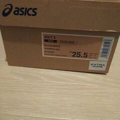 新品、Asicsスニーカー25.5の画像