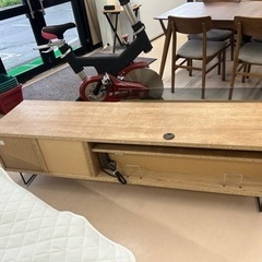 極美品　スイデコ　大川家具　180TVボード　美原店の画像