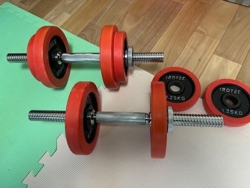 ダンベル　アイロテック　60kg