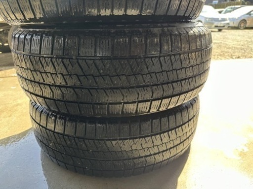 No.766 ブリヂストン 215/60R/16 スタッドレス 冬タイヤ 2019年 4本セット テリオス マークXジオ エスティマ 他