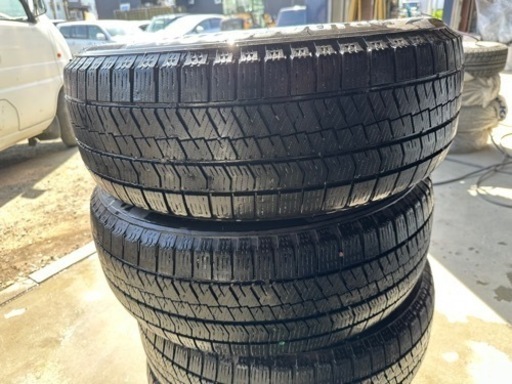 No.766 ブリヂストン 215/60R/16 スタッドレス 冬タイヤ 2019年 4本セット テリオス マークXジオ エスティマ 他