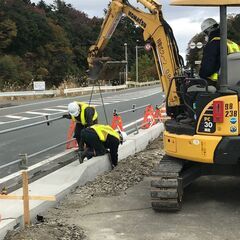 好間地区にて草刈り作業の画像