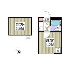 💖初期費用9万円💖山手線「池袋」駅徒歩9分🌟1K🎵管理番号「19...