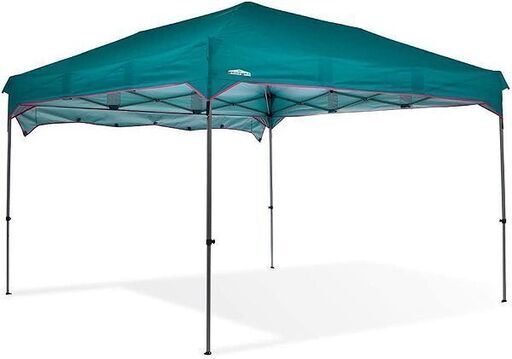 美品 KANTANTARP ワンタッチシェルター カンタンタープ300 KTNJ300 グリーン 3mｘ3m