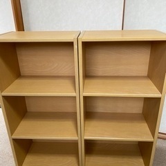 【取引終了】３段ラック　※一部擦れあり