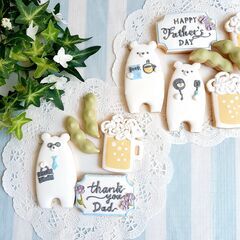 ★父の日のアイシングクッキーワークショップ開催★