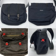 中古■マリメッコ■キャンパスショルダーバッグ■ブラックの画像