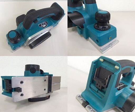 makita 18V 充電式カンナ 82mm KP180D 替刃式 電動工具 木材加工 2021年製 かんな マキタ 札幌市 屯田店