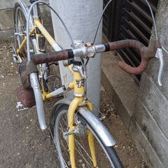 クロモリロード ジャンク ぎりぎり自走可の画像