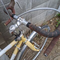 クロモリロード ジャンク ぎりぎり自走可の画像