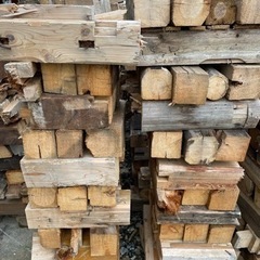 来年の薪準備できてますか？　薪材　格安の画像