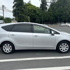 プリウスアルファ25年車　76,266km  車検６年1月の画像