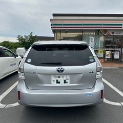 プリウスアルファ25年車　76,266km  車検６年1月の画像