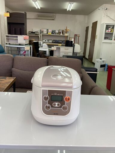 【リサイクルショップ　ピカソ　小松原】CCP BONABONA 3.5合 マイコン炊飯ジャー炊飯器 2017年製 BK-R60-WH★1274★