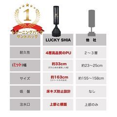 値下げ【美品】自立式サンドバッグの画像