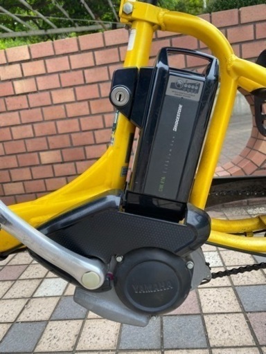 【故障品】ブリヂストン　子供乗せ電動アシスト自転車
