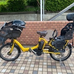 【故障品】ブリヂストン　子供乗せ電動アシスト自転車