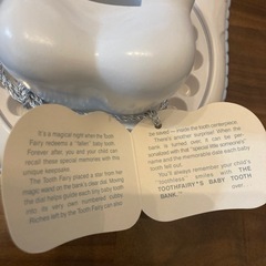 BABY TOOTH BANK 乳歯貯金箱　未使用の画像