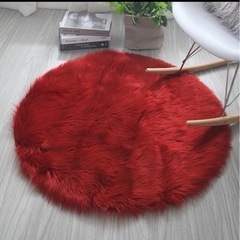 カーペット ラグマット 30x30cm ふわっと手触り優しい