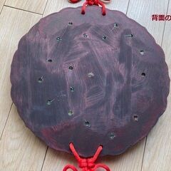 龍の壁・玄関飾り/翡翠・唐木：中国インテリア　正月・祝い　中国製　シノワズリの画像