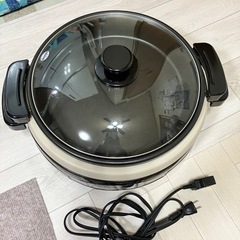 象印　土鍋風なべ&平面ホットプレート＊美品です