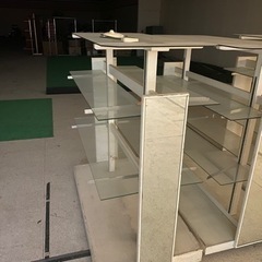 商品　展示棚　什器　アパレル　中古品。の画像