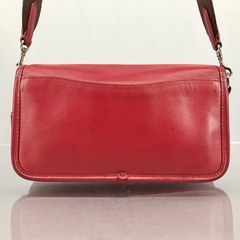 美品✨️オールドコーチ　ケース　レザー　レッド　ターンロック　小物入れ 未使用 オールドコーチ ☆ ターンロック レザー メモ帳 手帳