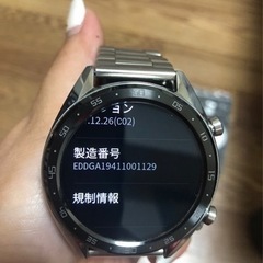 HUAWEI WATCH GT  StainlessSteelの画像